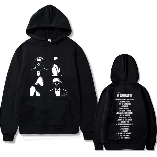 Metro Boomin and Future We Don't Trust You Graphic Print Hoodie