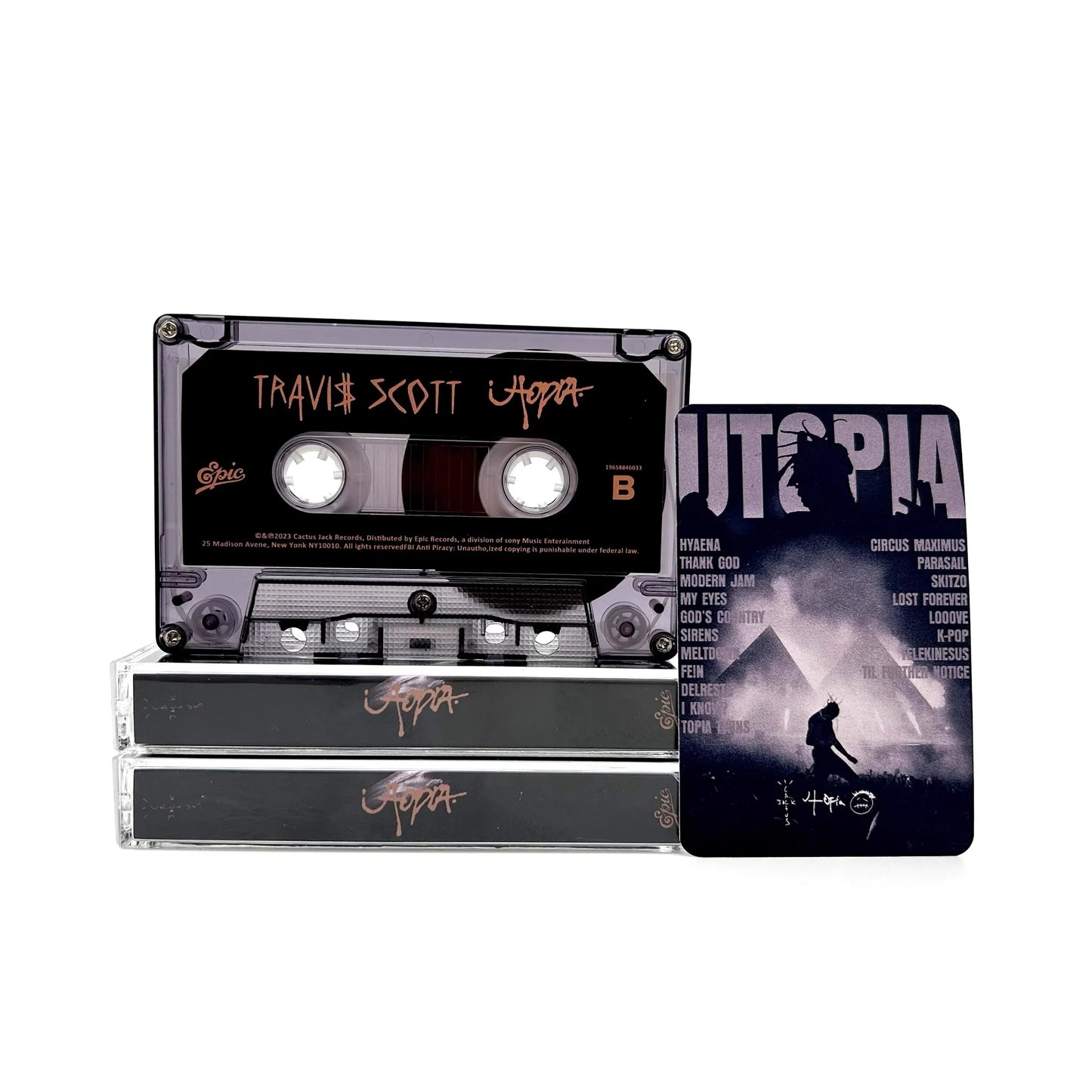 La Flame Travis Scott Music Tape Utopia Album Cassettes Cosplay Walkman Recorder Car Soundtracks Box Party Music Collection