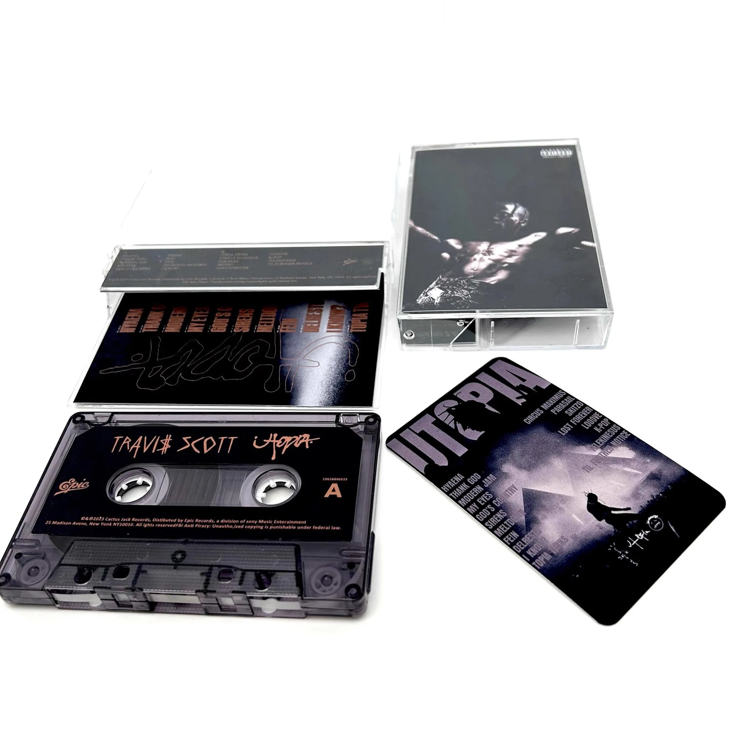 La Flame Travis Scott Music Tape Utopia Album Cassettes Cosplay Walkman Recorder Car Soundtracks Box Party Music Collection