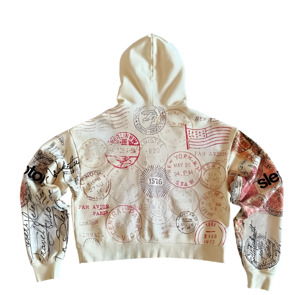 Streetwear Zipped Hoodie