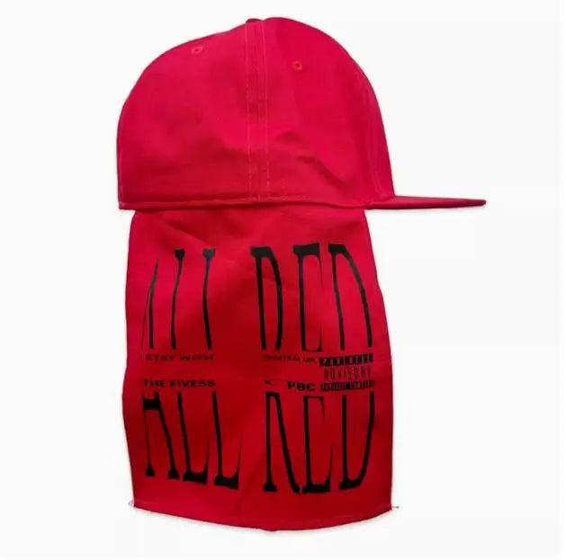 Playboi Carti ALL RED PBC Opium Tour  Hat Cap
